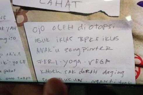 Suami Istri Bunuh Diri Bersama Diduga Gantung dan Minum Racun, Titip Uang dan Surat untuk Anak