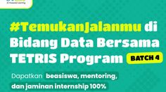 Beasiswa Belajar Data Science dan Kesempatan Magang, Terbuka untuk Umum
