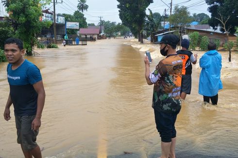 Ribuan Rumah dalam Tiga Kabupaten di Kalsel Terendam Banjir