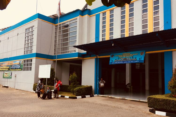 Situasi Terminal Dagsinarga, Wonosari, Gunungkidul, Senin (11/6/2018)