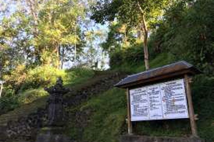 Pura Pasar Agung, jalur pendakian menuju puncak Gunung Agung, Karangasem, Bali