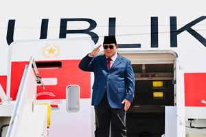 Dari Perancis, Prabowo Langsung Pulang ke Indonesia