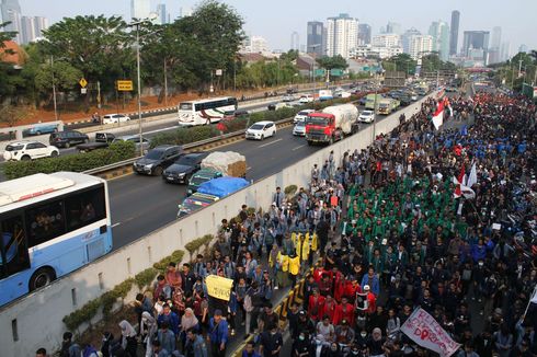 Demo di Depan DPR, Polisi Pastikan Kendaraan Aman Lintasi Tol Dalam Kota