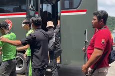 56 Warga Binaan Lapas Semarang Dipindah ke Nusakambangan dengan Mata Tertutup