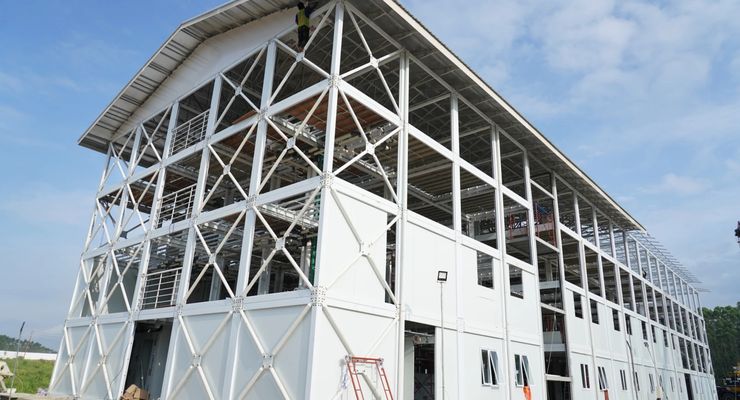 Dibangun 29 Jam, "Topping Off" HPK Tahap II di IKN Sabet Rekor MURI
