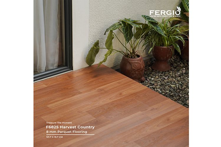 Fergio menyediakan beragam pilihan lantai kayu untuk mempercantik rumah. 