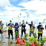 Gelar Aksi Peduli Lingkungan, PSDKP Ambon Tanam Mangrove hingga Lepas 1.500 Benih Ikan Kakap
