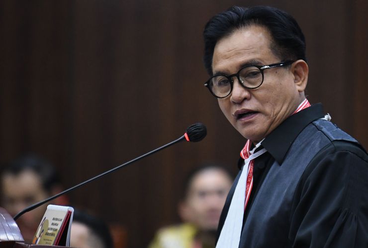 Yusril Tegaskan Pencalonan Gibran Sah dan Optimistis dengan Putusan MK