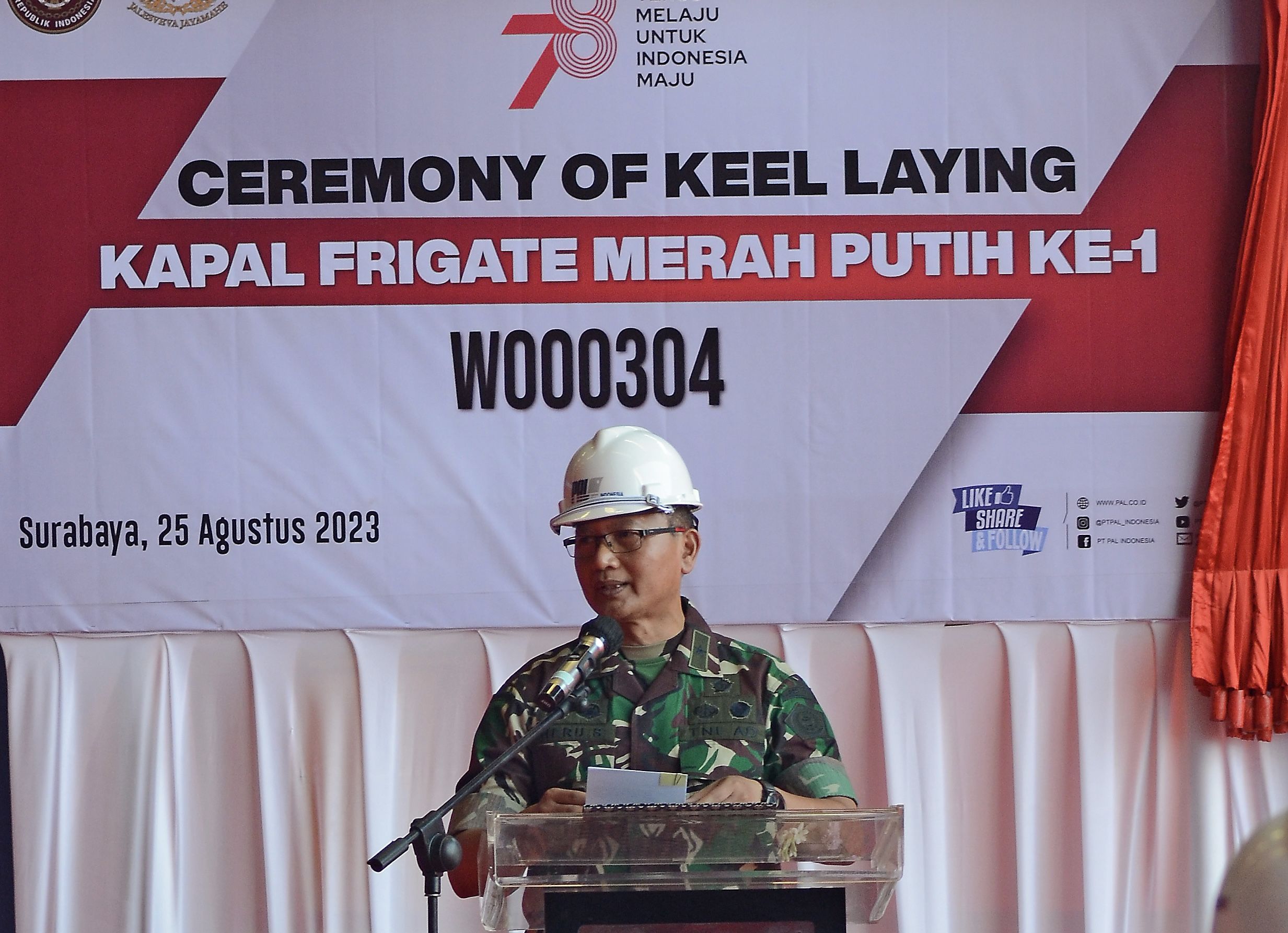 Perkuat Postur TNI AL, Indonesia Mulai Bangun Kapal Fregat Merah Putih yang Pertama