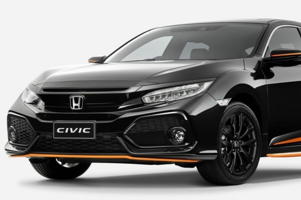 Civic Hatchback Orange Edition