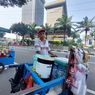 Diizinkan Berdagang, PKL Mengaku Lebih Untung Jualan Saat Car Free Day