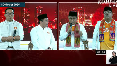Pramono-Doel Diapresiasi Guntur Soekarnoputra Usai Debat