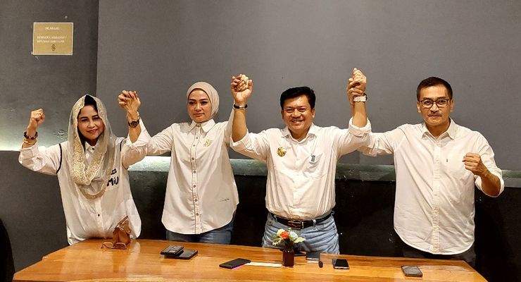 Paslon Robby-Nina Klaim Menang di Pilkada Salatiga