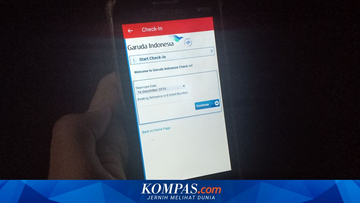 Cara Check-In Penerbangan lewat Aplikasi Indonesian Airport