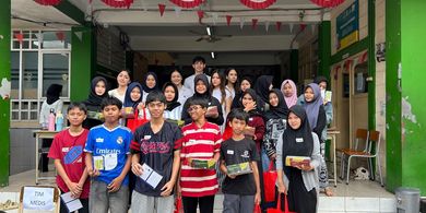 Cerita Siswa Galang Donasi Rp163 Juta untuk Vaksinasi Gratis di Tangsel