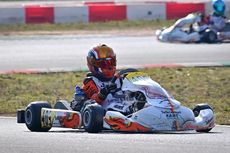 Pebalap Indonesia Qarrar Firhand Ali Debut di Kelas Junior WSK Master Series