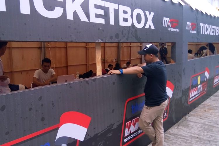 Tiket box untuk gelaran balap motokros MXGP 2019.