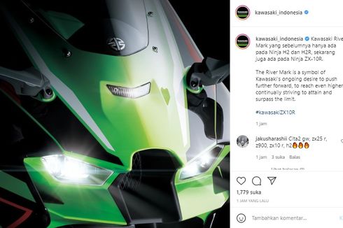 Asal-usul Logo Kawasaki River Mark yang Kini Dipakai ZX-10R