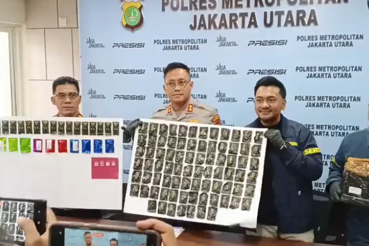 Polisi Sita 111 Cartridge Etomidate, Barang Akan Diedarkan di Jakut