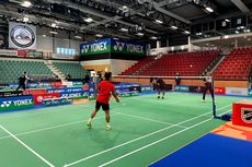 Kata Fajar Alfian dan Ginting Usai Coba Lapangan German Open 2022