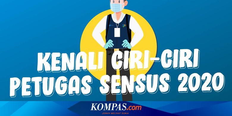 Infografik Kenali Ciri Ciri Petugas Sensus 2020