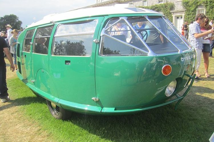 Mobil Dymaxion yang dikembangkan oleh pria asal AS, Buckminster Fuller.