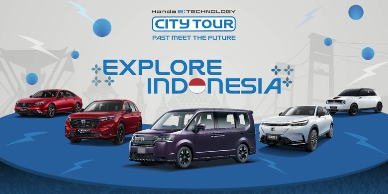 PT Honda Prospect Motor (HPM) memperluas program Honda e:Technology City Tour dengan membawa pengalaman unik eksplorasi situs bersejarah menggunakan kendaraan berteknologi elektrifikasi.