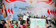 Jokowi Bagikan 600 Sertifikat Tanah untuk Warga Dairi, Wakil Ketua Komisi II DPR Beri Apresiasi 