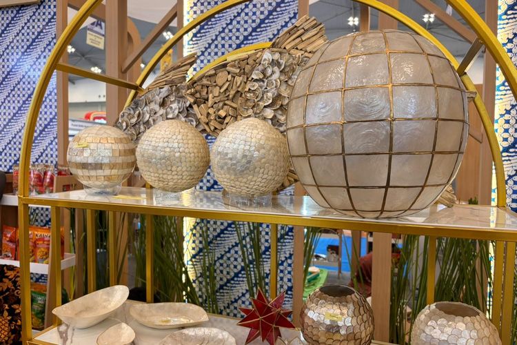 Produk kerajinan kerang CV Sabila Multi Kreasindo