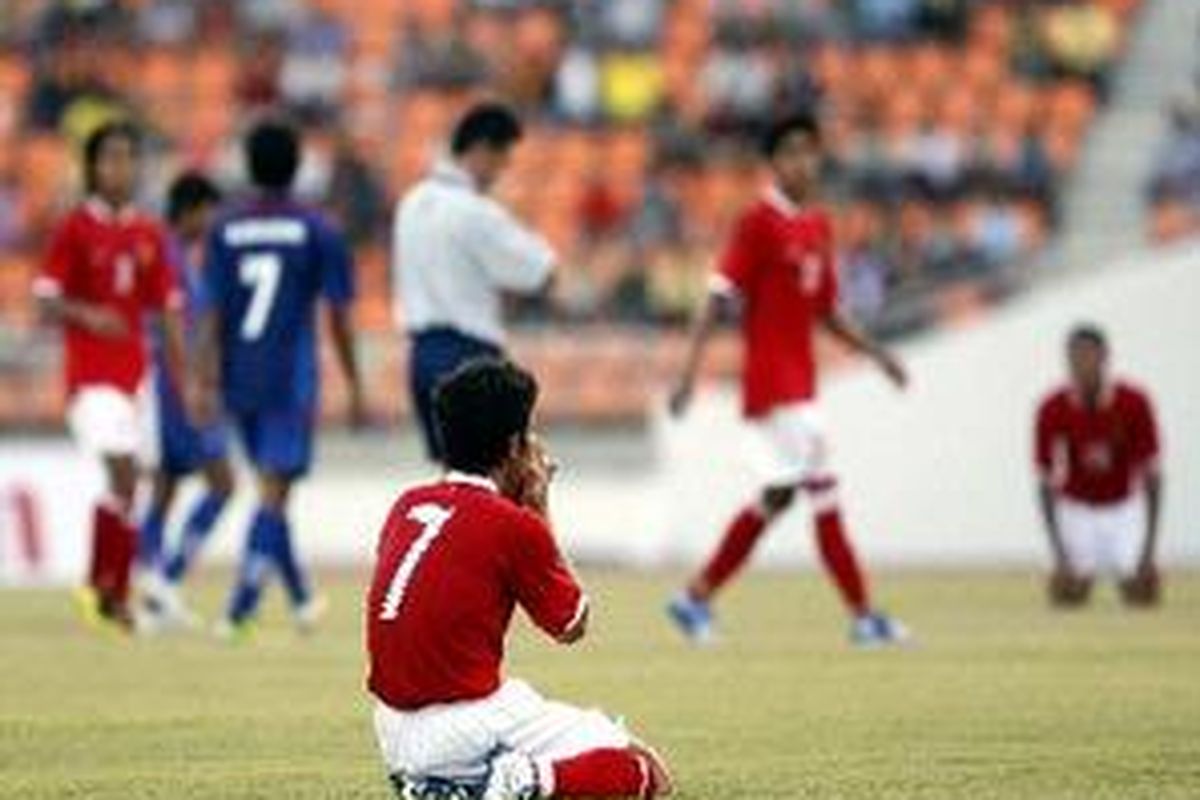 Timnas Indonesia saat beraksi.