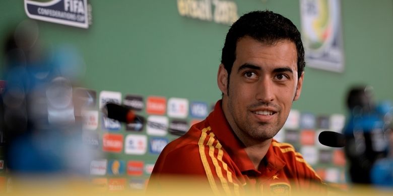 Gelandang Spanyol, Sergio Busquets. 