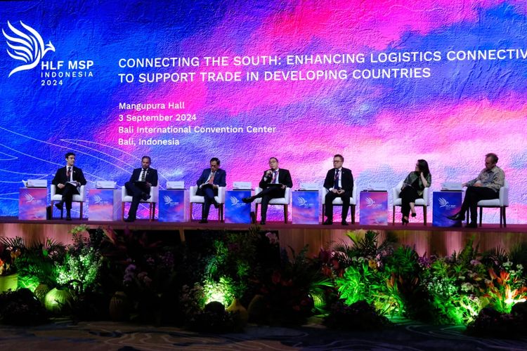 High-Level Forum on Multi-Stakeholder Partnership 2024 di Bali, Selasa (3/9/2024). 
