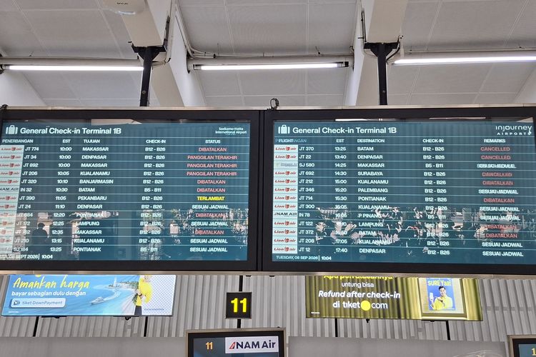 Penutupan Bandara Soekarno-Hatta Imbas Abu Vulkanik Jadi Pertama Kali dalam Sejarah