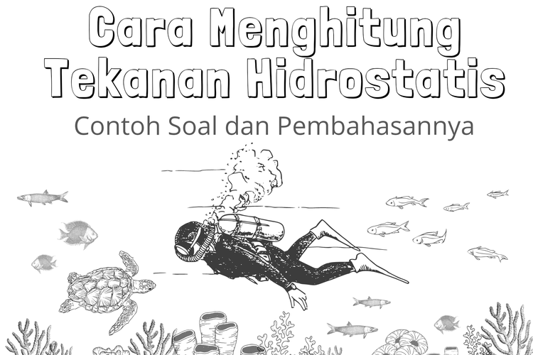 Cara menghitung tekanan hidrostatis