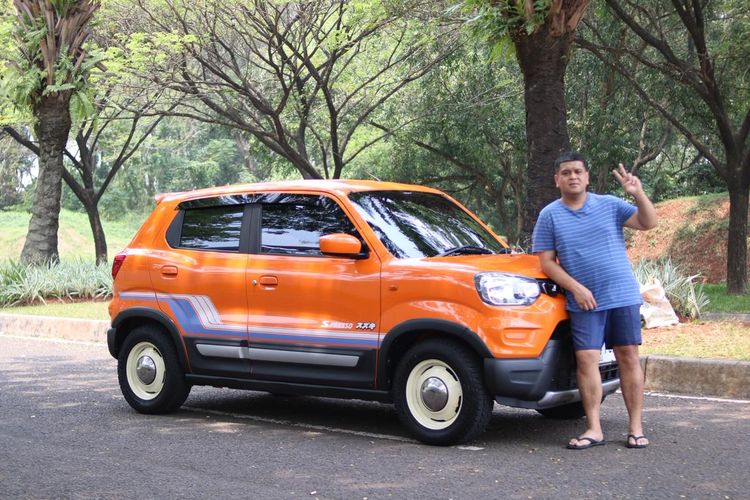 Renaldy Ramadian, salah satu pemilik Suzuki S-Presso.