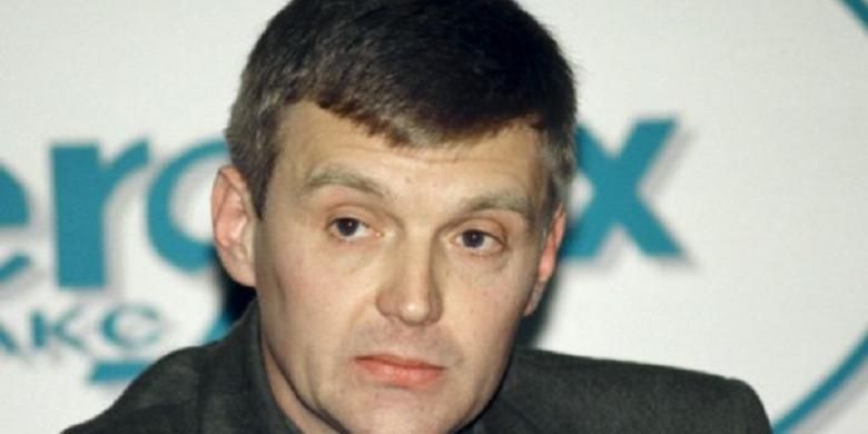 Alexander Litvinenko saat menjadi agen rahasia Rusia, FSB, tahun 1998. 