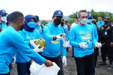 Soal Limbah Tes Antigen di Selat Bali, Menteri Trenggono: Laut Bukan Keranjang Sampah
