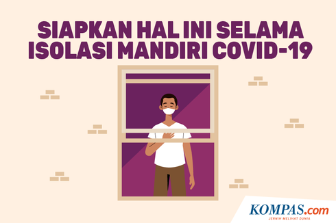 INFOGRAFIK: Persiapan Isolasi Mandiri di Rumah, Apa Saja?