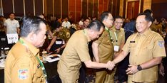 Pj Gubernur Sumsel Hadiri Rakor HKBN, Dapat Instruksi Jaga Ketersediaan Pangan Jelang Ramadhan