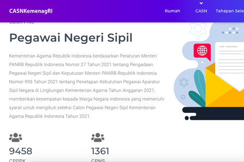 Peserta SKB CPNS 2021 Kemenag Wajib Unggah DRH Sebelum 30 November, Ini Caranya