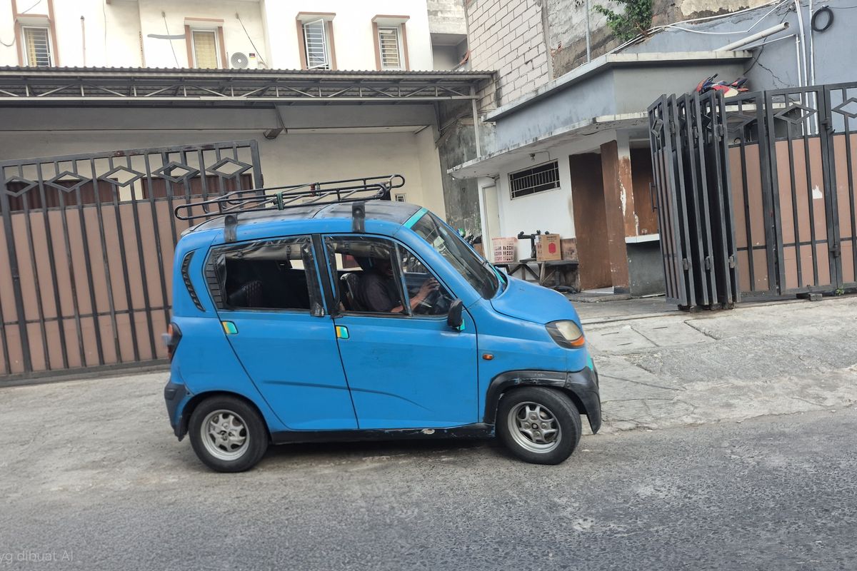 Kancil Masih Setia Mengaspal di Jakarta meski Ada MRT dan LRT