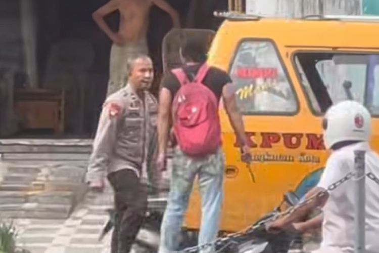 Viral Pencuri Kabel di Medan Ajak Duel Polisi Saat Ditegur, Berujung Diringkus Brimob