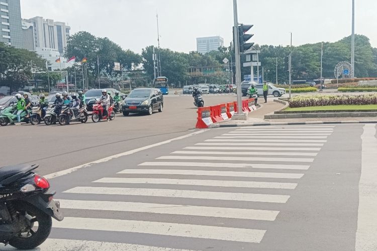 Jelang Demo Mahasiswa di Monas, Lalu Lintas Masih Lancar dan Belum Ada Penutupan Jalan