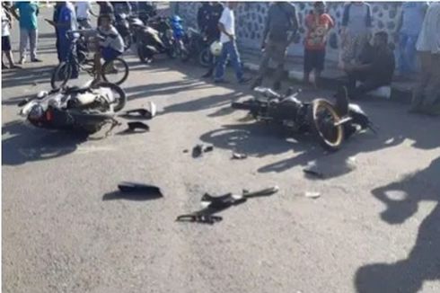 Foto Viral Kecelakaan Lalu Lintas di Depan Kantor DPRD Flores Timur, Begini Kronologinya