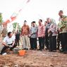 Pj Gubernur Al Muktabar Lakukan Groundbreaking Pembangunan Gedung Bank Banten