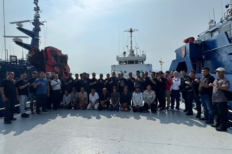 Kapal Berbendera Tanzania Bawa 2,6 Ton Sabu Cair di Bengkalis