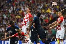 Perancis Vs Kroasia, Gol Bunuh Diri Pertama pada Final Piala Dunia 