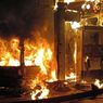 SPBU Terbakar, Diduga Api Berasal dari Angkutan Umum, Sopirnya Kabur