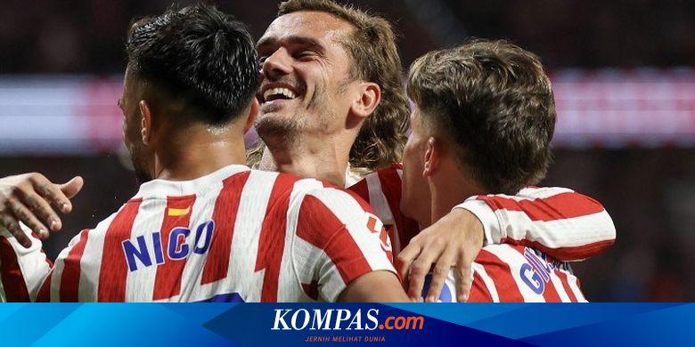Hasil Liga Spanyol: Atletico Madrid Vs Villarreal 2-0, Real Madrid Sempurna