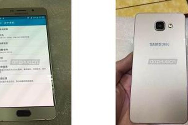 Perangkat yang diduga sebagai Samsung Galaxy A5